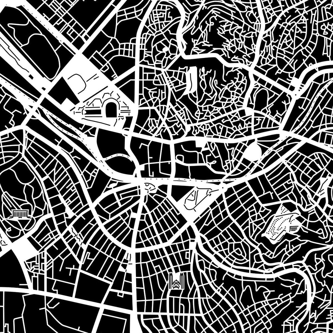 O3 DESIGN STUDIO Ankara Papierschnitt Karte Weiss 30x30 cm Papierkunst, Ankara