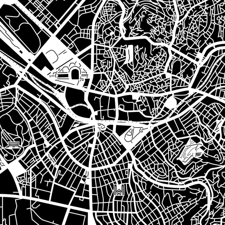 O3 DESIGN STUDIO Ankara Papierschnitt Karte Weiss 30x30 cm Papierkunst, Ankara