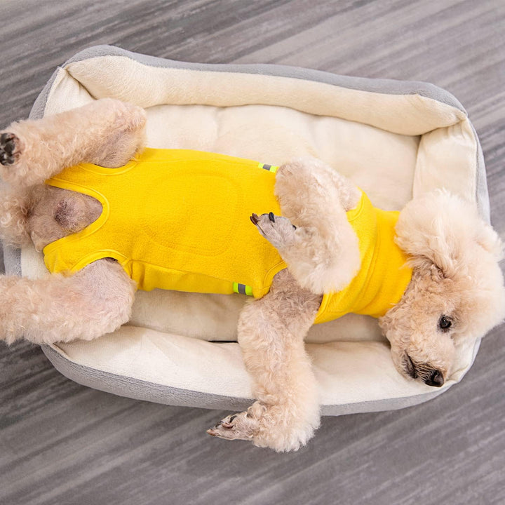 Kleiner Hundepullover, weiches Fleece mit reflektierender Weste, Hunde-Sweatshirt, Welpen-Winterklei