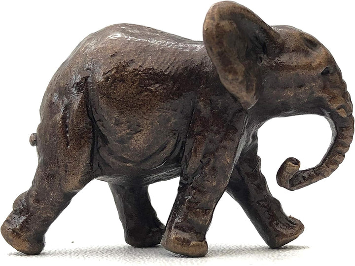 Butler &amp; Peach, Miniatur-Elefant, aus Solider Bronze