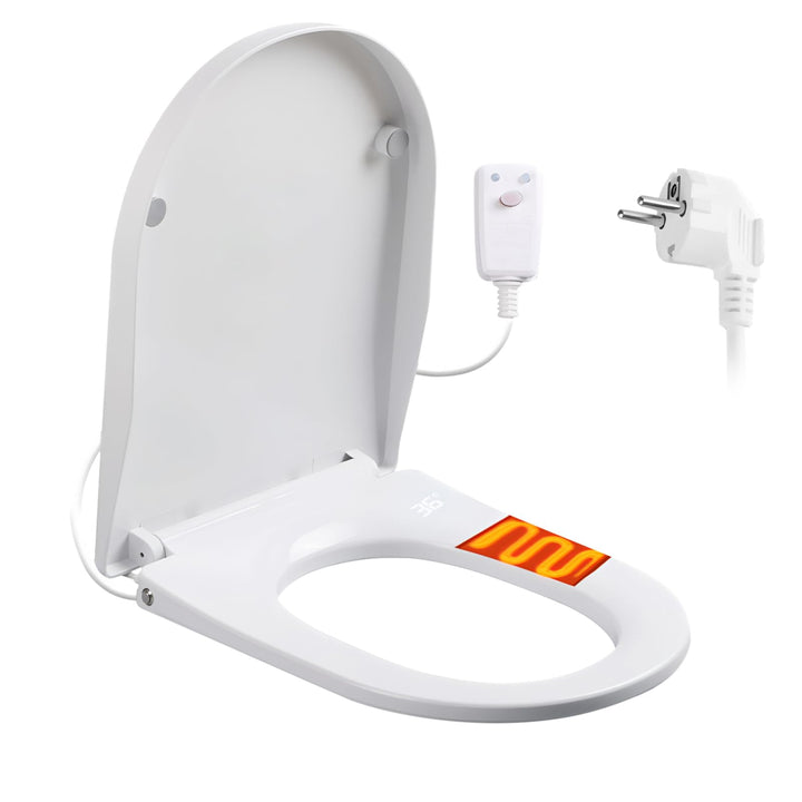 Smart Toilettensitz, Beheizter WC Sitz mit Nachtlicht
