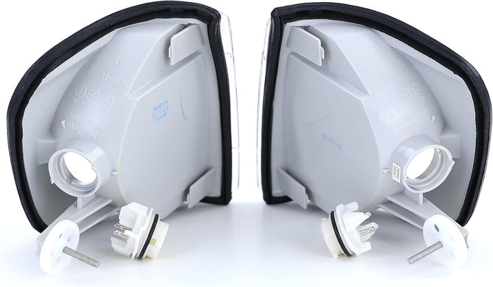 Carparts-Online Blinker Weiss Paar für Mercedes S-Klasse W126 Limousine 80-91
