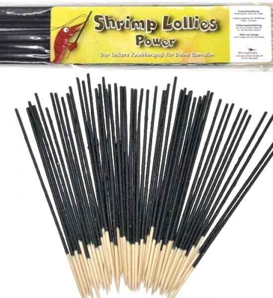Shrimp-Lollies Power (50er-Pack), Futter für Garnelen, Shrimp Sticks Lolly