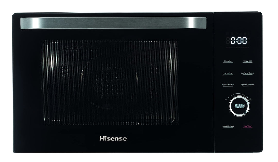 Hisense H30MOBS10HC Mikrowelle 4 in 1 Combo mit Grill, Airfry und Konvektion, 1000 W/2400 W/2400 W,