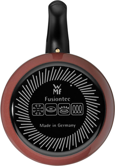 Fusiontec Mineral Mini Topf mit Deckel rose quarz Rot, Rot