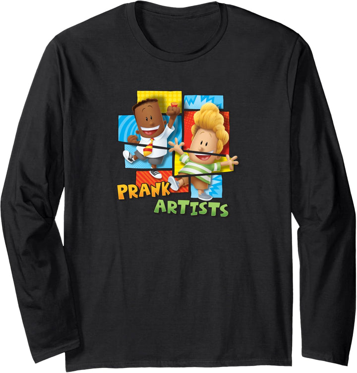 Captain Underpants Streichkünstler Langarmshirt