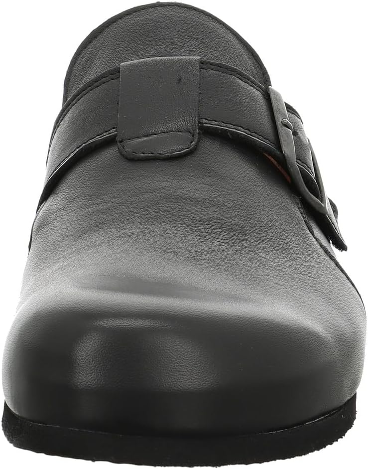 Think! Wolfi Nachhaltige Pantolette Herren Hausschuh 40 EU 0000 Schwarz, 40 EU 0000 Schwarz