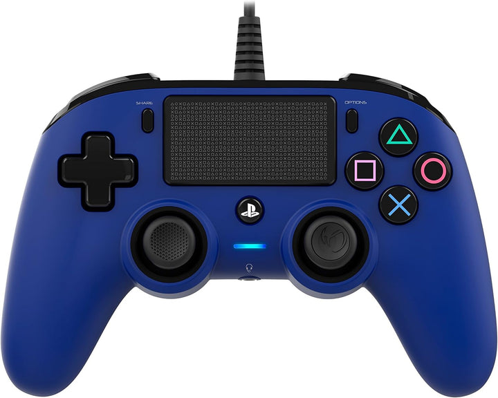 NACON PS4 Controller Color Edition, Blau Single, Single