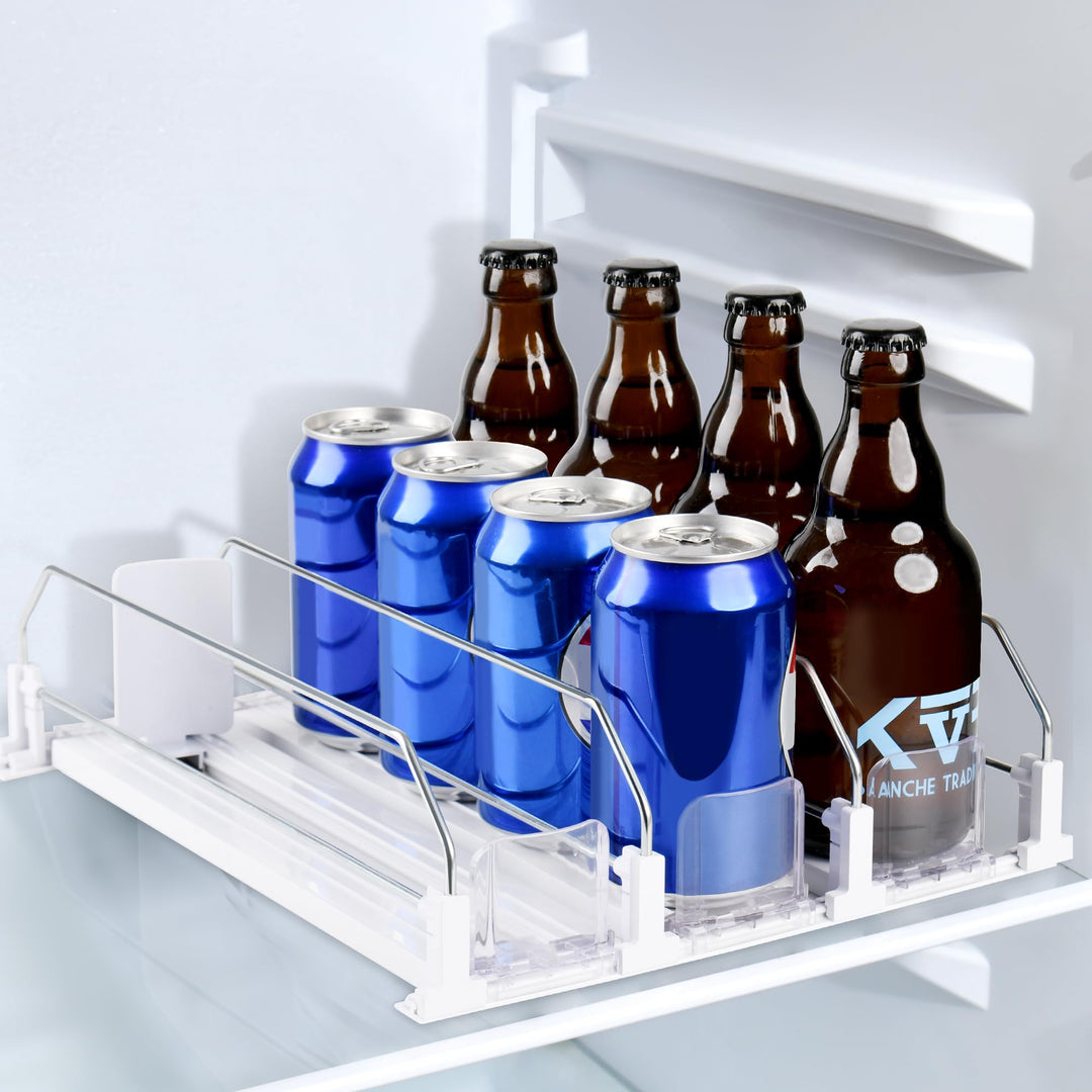 Kühlschrank Organizer Getränke, Automatisch KüHlschrank Dosen Organizer, Selbstschiebender Getränkes
