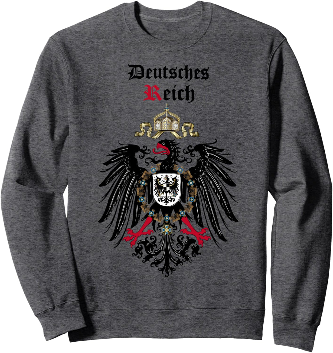 Deutsches Reich Adler Kaiserreich Wappen Sweatshirt