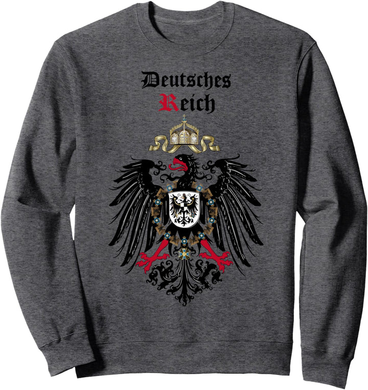 Deutsches Reich Adler Kaiserreich Wappen Sweatshirt