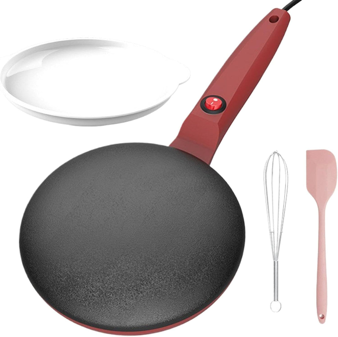 Elektrischer Pfannkuchenbereiter, Instant-Crêpe-Maker - Crêpe-Grillpfanne | 7,8 Zoll automatische Te