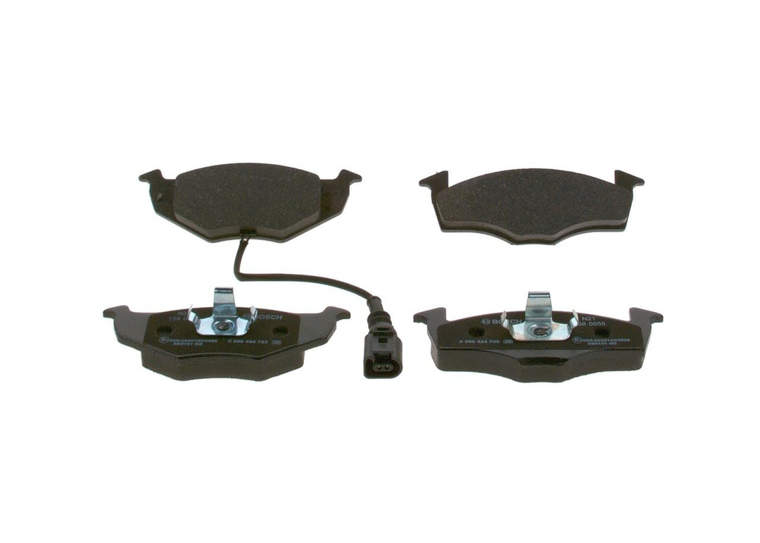 Bosch BP434 Bremsbeläge - Vorderachse - ECE-R90 Zertifizierung - vier Bremsbeläge pro Set