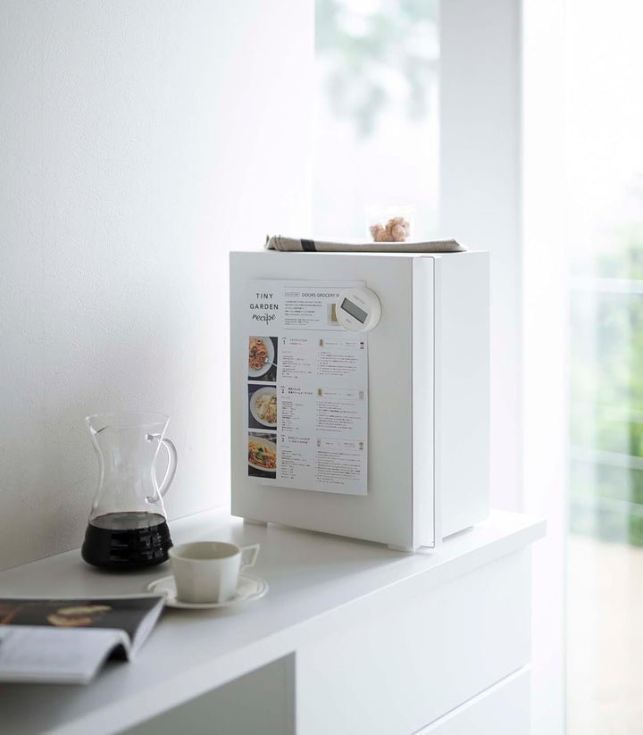 Yamazaki TOWER 5680 Brotkasten hoch Weiss, Weiss