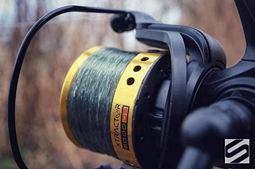Sonik XTRACTOR 5000 GS - Big Pit Karpfenrolle mit Quick Drag Frontbremse - Angelrolle für Karpfenang