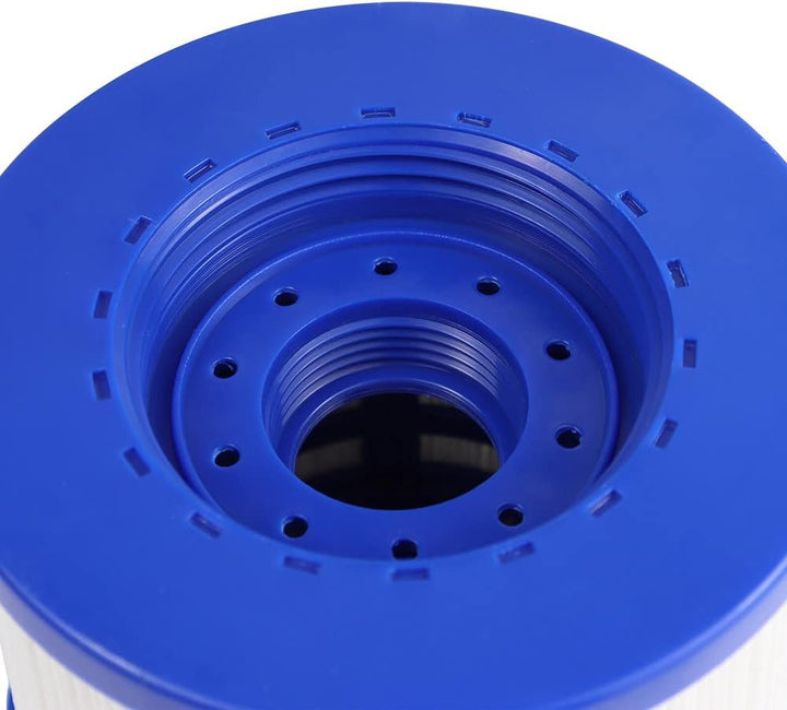 WuYan 4 Stück Schwimmbadfilter Doppelpack Ersatz Hot Tube Water Health Wave Spa104mm PET + Vlies Kom