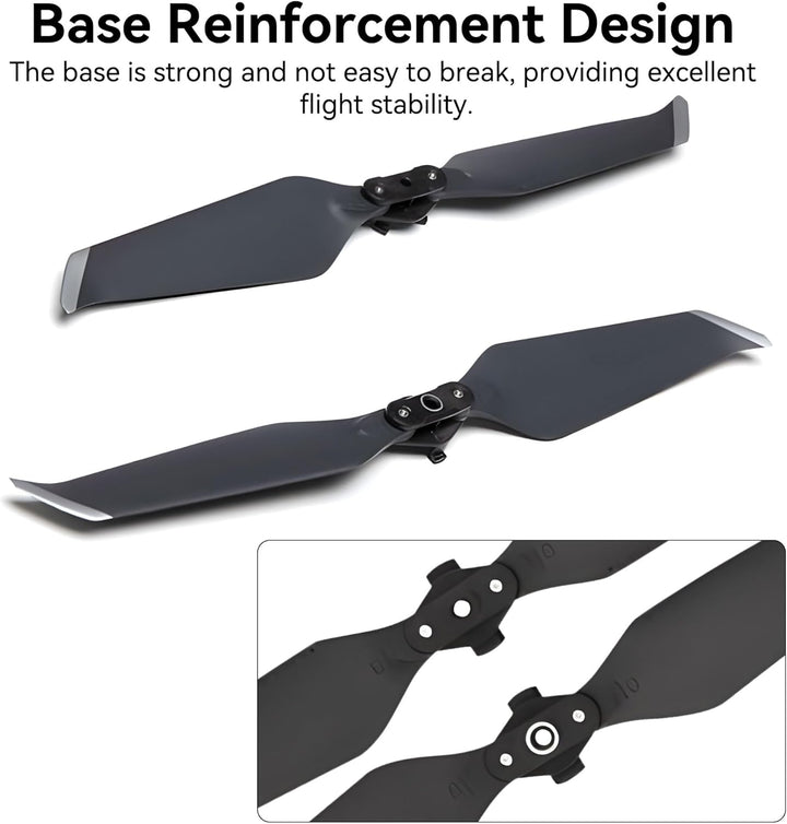Propeller für DJI Mavic 2 Pro/Mavic 2 Zoom Ersatzpropeller Blätter Schnellverschluss Rotorblätter Ge