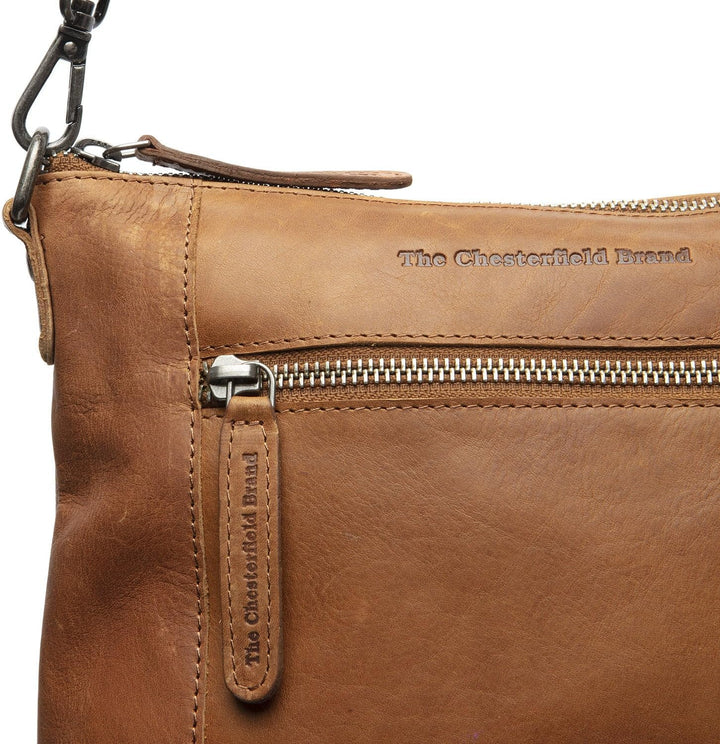 The Chesterfield Brand Faro - Schultertasche 23 cm Cognac, Cognac
