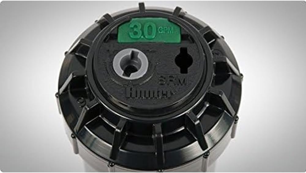 Suinga. Hunter SRM-04 Bewässerungs-Turbinen-Sprinkler, Reichweite 4 bis 9 Meter, 1/2 Zoll Innengewin