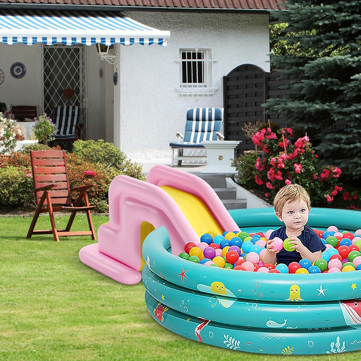 Aufblasbare Rutsche Schritt, Aufblasbare Pool Rutsche, Wasserrutsche für Aufblasbares Planschbecken,