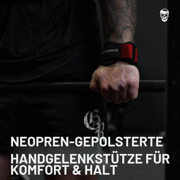 Gymreapers Gewichthebergriffe (Paar) für schweres Powerlifting, Kreuzheben, Rudern, Klimmzüge, mit N