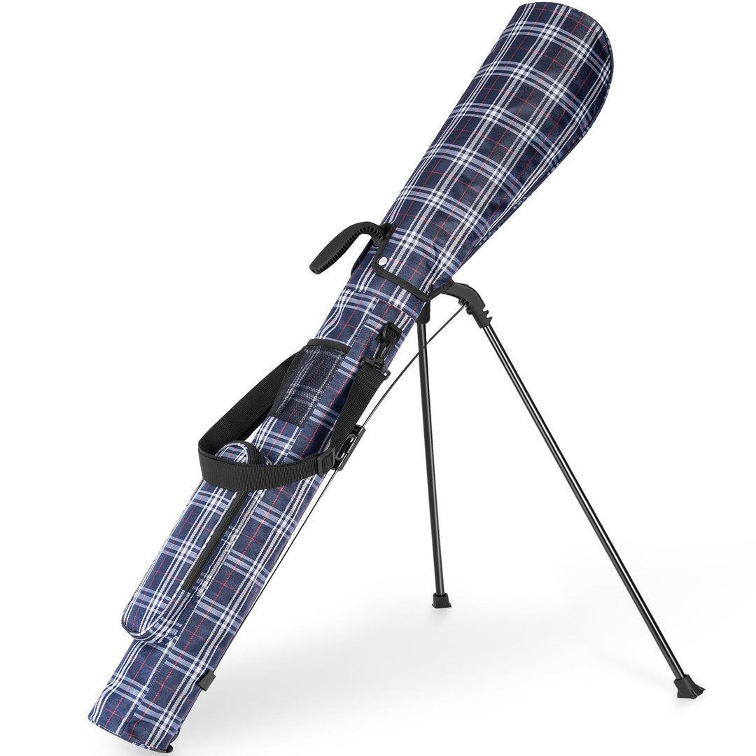 OUUTMEE Kleine Golftasche, Schlägerkoffer, Golf-Selbstständer, Schlägerkoffer und grosse Tasche, Ult