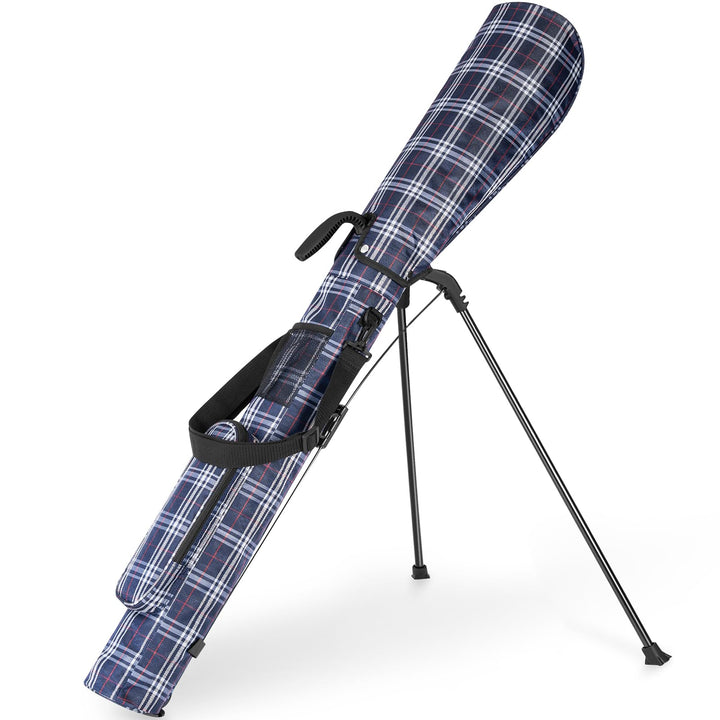 OUUTMEE Kleine Golftasche, Schlägerkoffer, Golf-Selbstständer, Schlägerkoffer und grosse Tasche, Ult