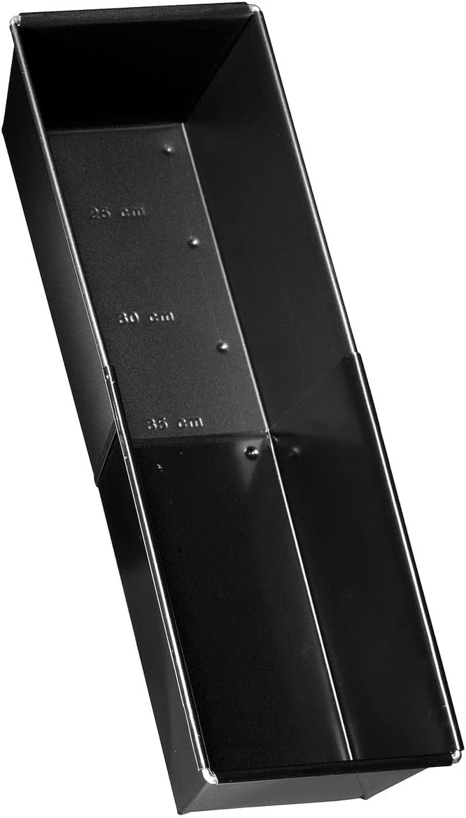Zenker Brotbackform ausziehbar (28 - 40 cm x 16 cm), Kastenform, für saftige Brote und Kuchen, verst