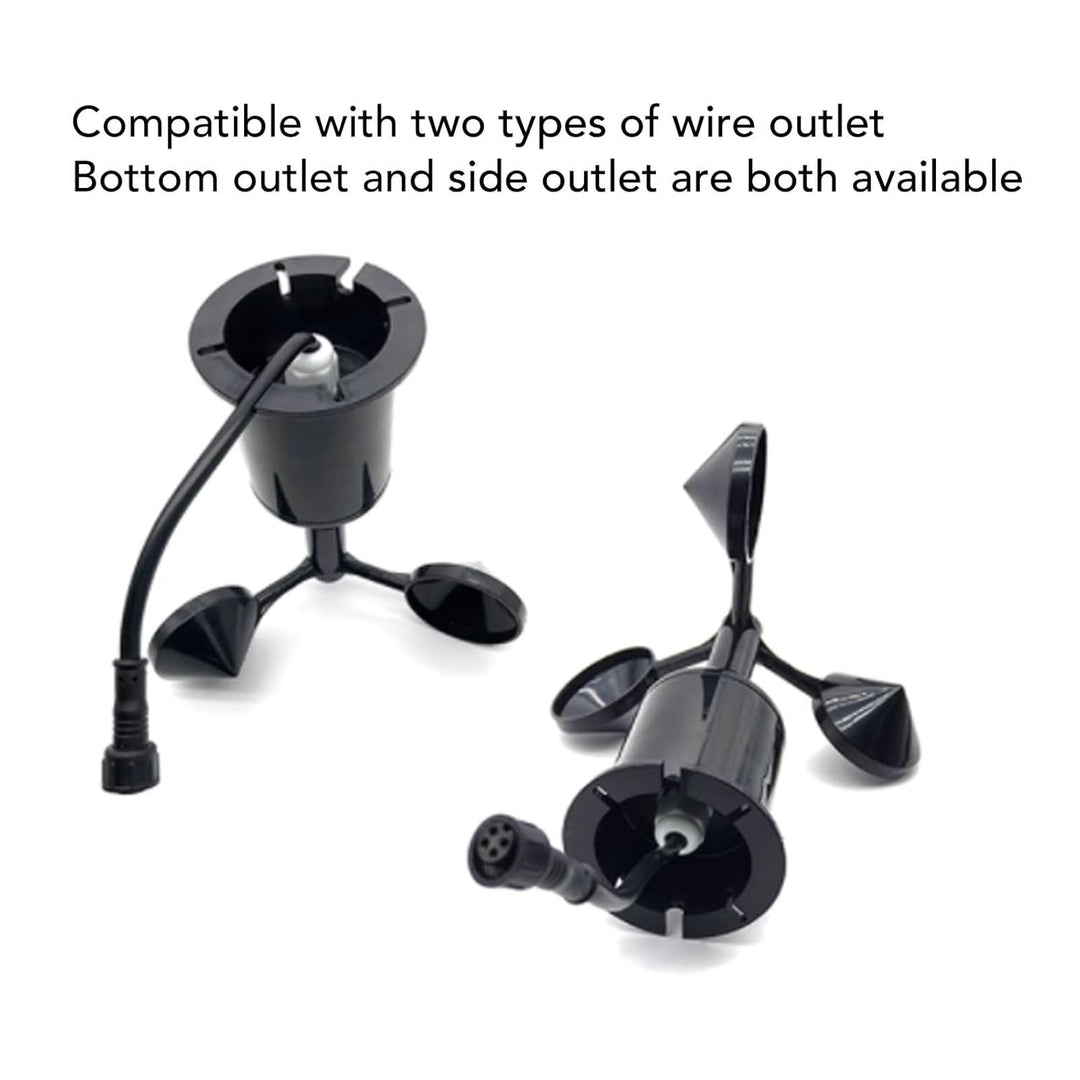 Windsensor Trans, Windgeschwindigkeitssensor, DC 5V Windgeschwindigkeitsüberwachungssensor mit 0,8 m