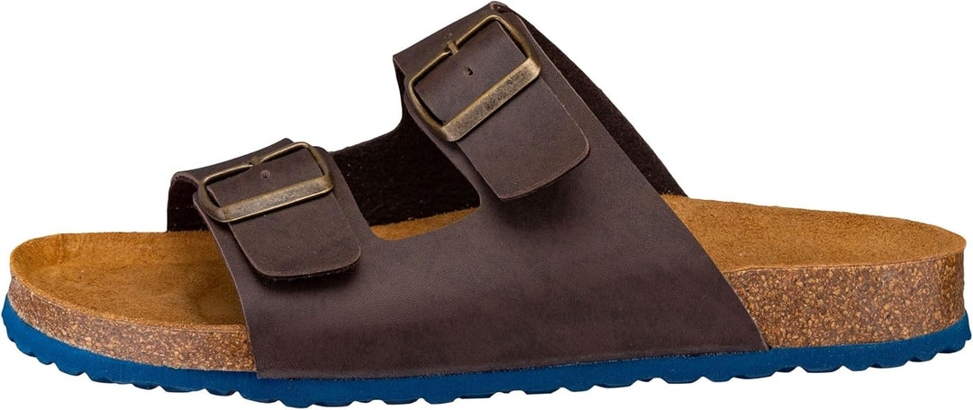 Lico Herren Bioline Look Hausschuh, Hellblau
