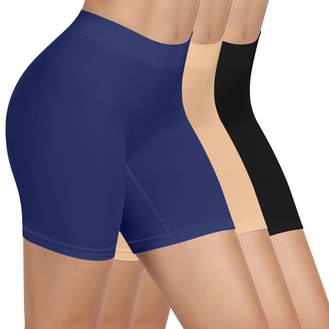 SIHOHAN Radlerhose Damen kurz, Unterhosen mit Bein Boxershorts Damen Kurze Leggings Shorts, Unterzie
