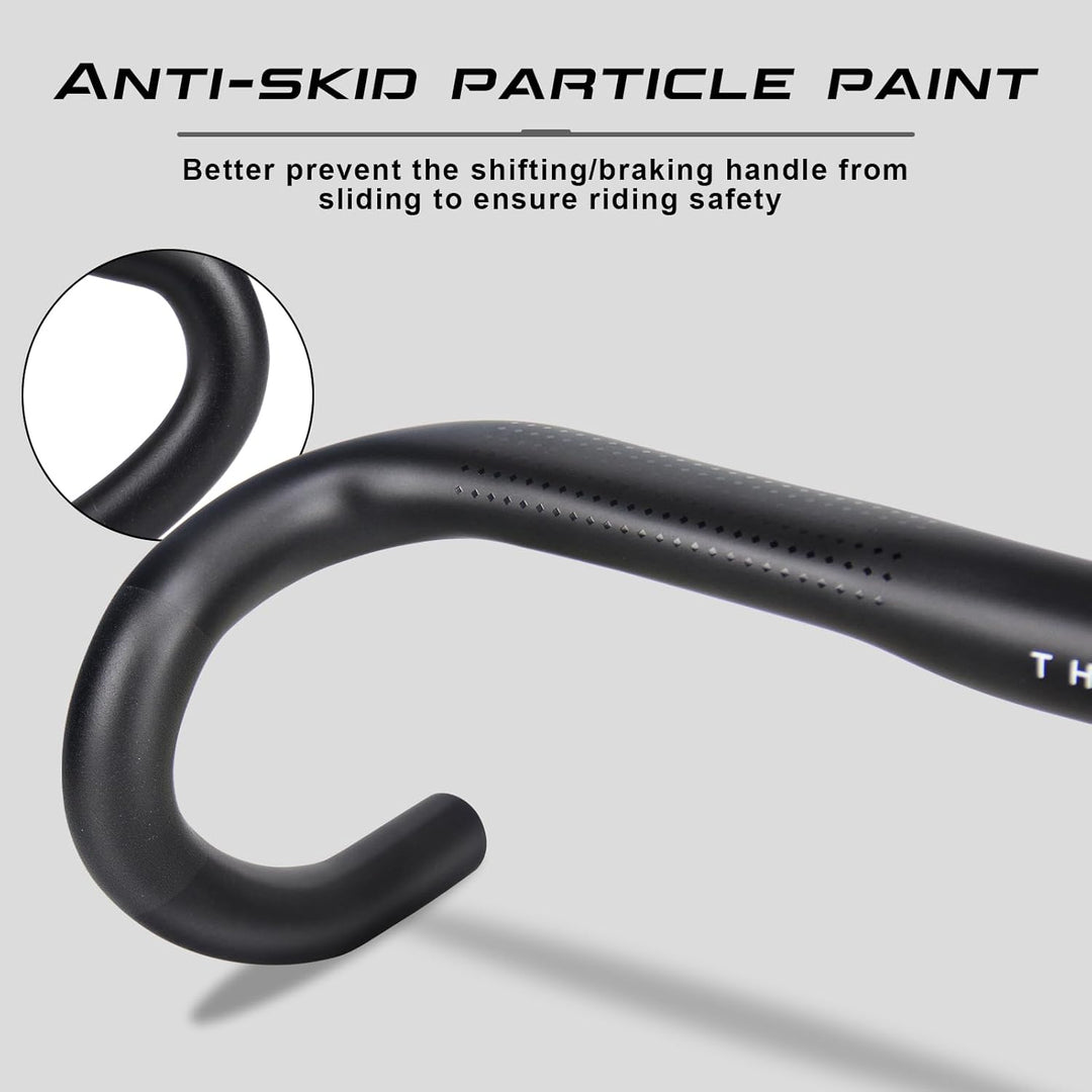 Alfa Pasca rennrad lenker 31.8 drop lenker kohlefaser rennrad lenker UD mat schwarz rennradlenker re