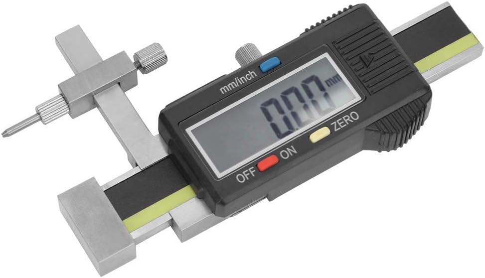 Lücken-Stufenlehre, Digitale Lücken-Stufenlehre C1-10P, Edelstahl, Flache Lücken-Lineal, Digitale Me