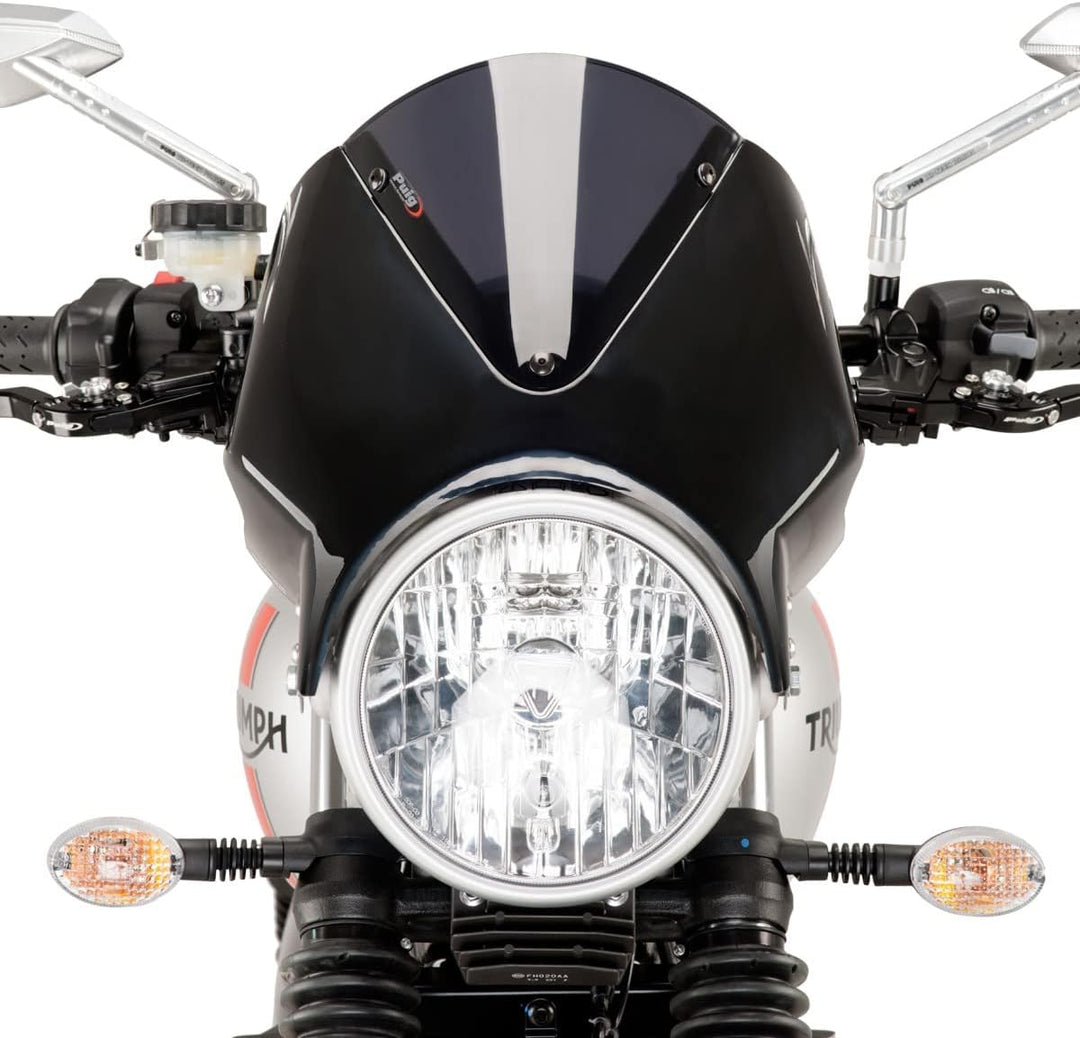 Windschild Puig Vision kompatibel für Ducati Monster 620/600 dunkel getont