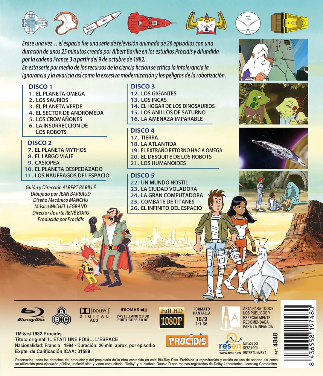Erase una vez… el espacio - BD