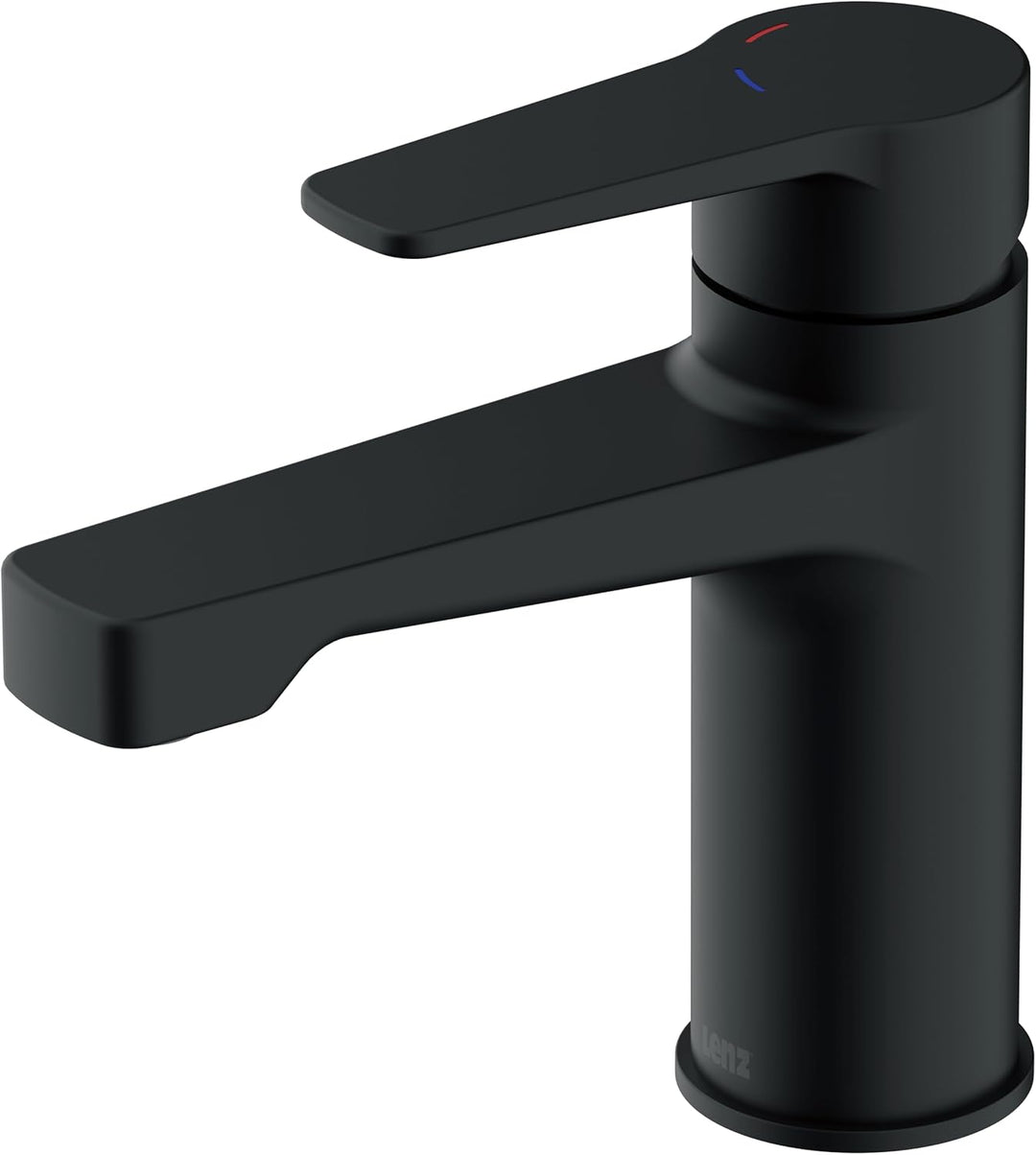Lenz MOLA Waschtischarmatur, schwarz Schwarz-matt, Schwarz-matt