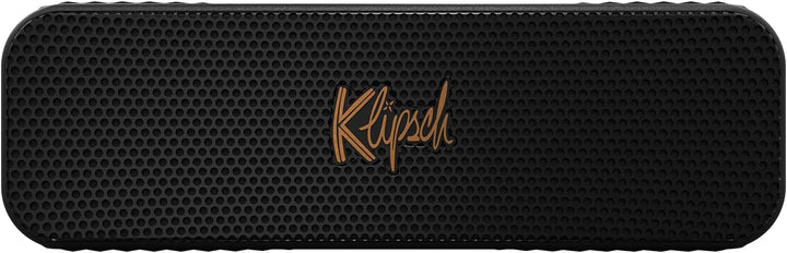 Klipsch Detroit, tragbarer Bluetooth-Lautsprecher mit Zwei 2,5 cm Hochtönern, 7,6 cm Tieftönern, IP6