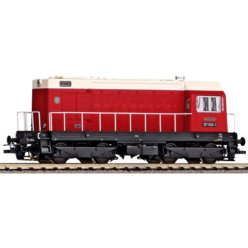 Piko 55910 Expert+ DR BR107 Diesel Locomotive IV (DCC-Sound)