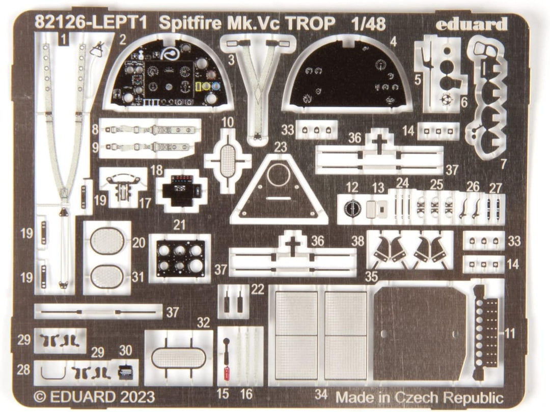 Eduard Plastic Kits 82126 - 1:48 Spitfire Mk.Vc TROP Profipack - Neu