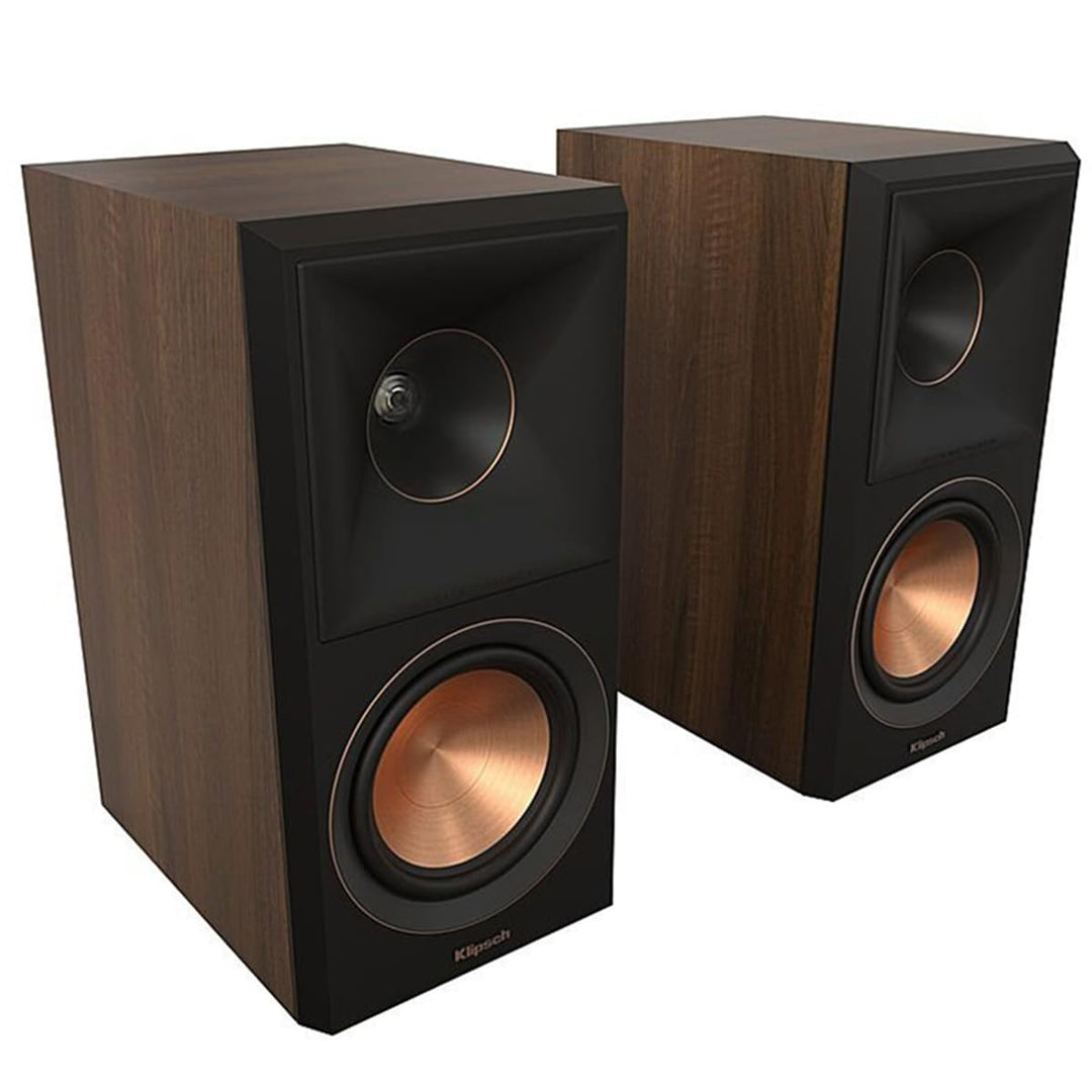 Klipsch Referenz Premiere RP500M II Bücherregal Lautsprecher Paar mit grösserem 90° x 90° Hybrid Tra