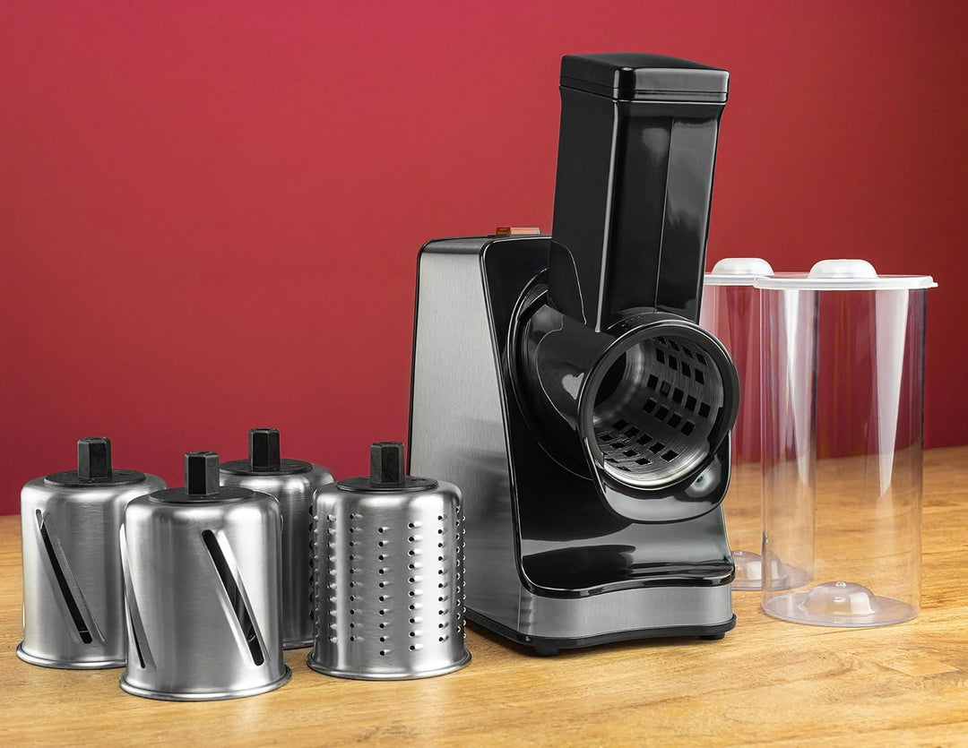 Solis Elektrischer Gemüseschneider Slice & More 8401 - Allesschneider - Spiralscheider - Multiraffel