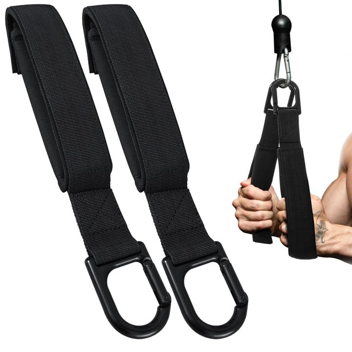Trizepsseil Kabelbefestigung, Trizeps Griff, Trizeps-Pull-Down-Seil für Push-Downs, Crunches, Facepu