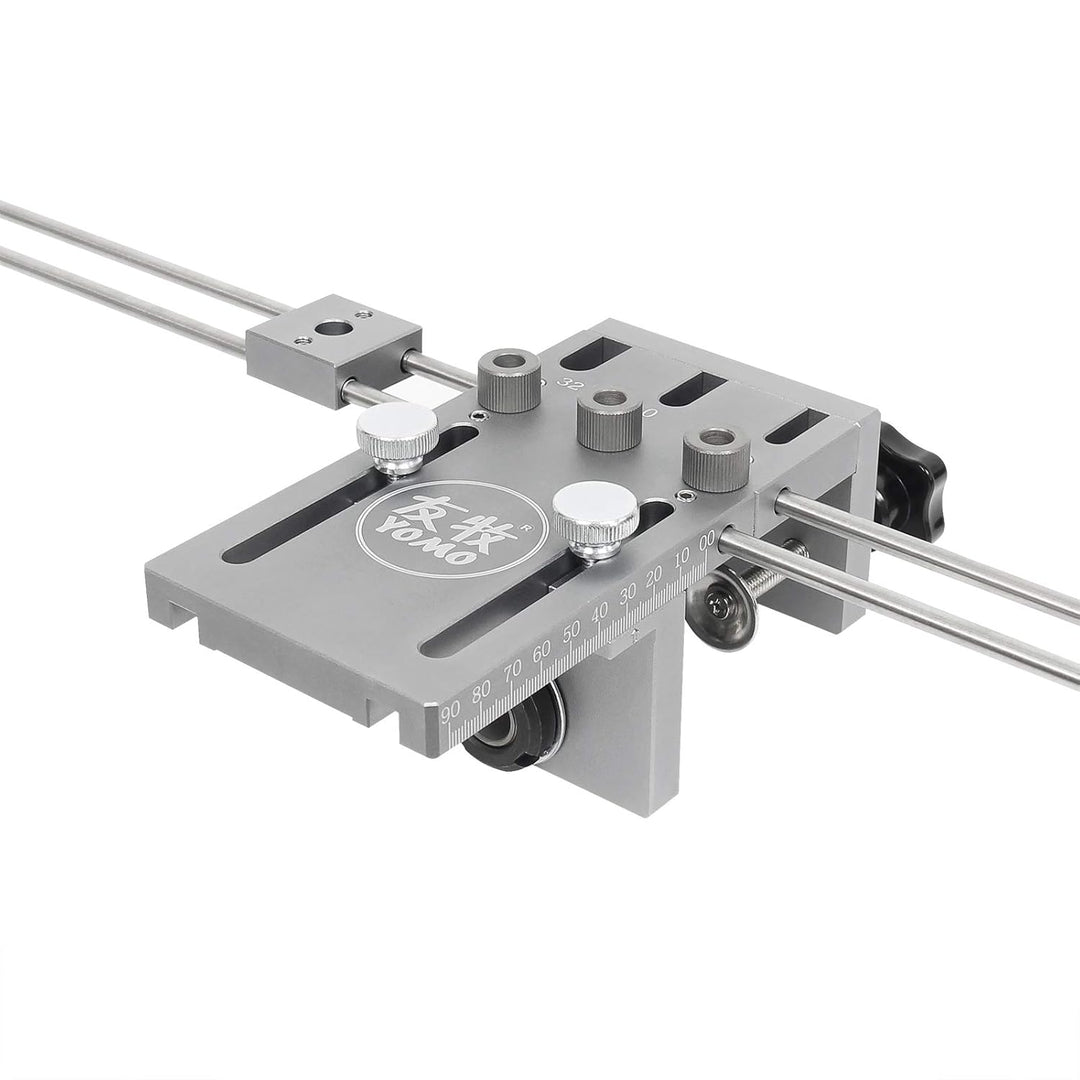 Wisamic Bohrschablone Jig Dübelvorrichtung 6/8/10/15mm Auf Holz zentriert Dübelhilfe Schnelldübler (