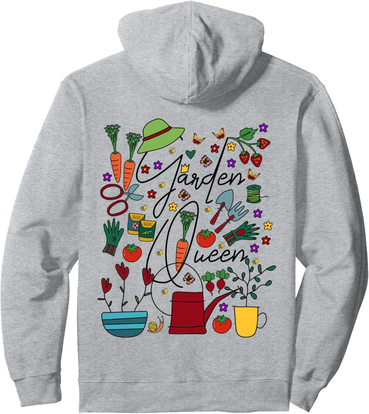 Gartenkönigin Gartenprinzessin Garten Chefin Garden Queen Pullover Hoodie