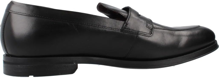 Geox Herren U Decio B Moccasin 41.5 EU Schwarz, 41.5 EU Schwarz