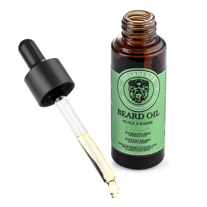 Guardenza Bart Öl – Valdivian – alle Natural 30 ml spendet Feuchtigkeit Skin &amp; erweicht Bart &amp; reduz