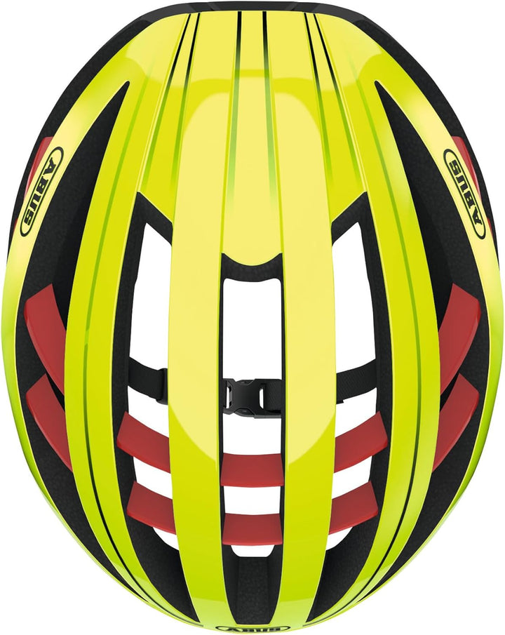 ABUS Rennradhelm Aventor - Fahrradhelm für professionellen Radsport - gute Ventilationseigenschaften