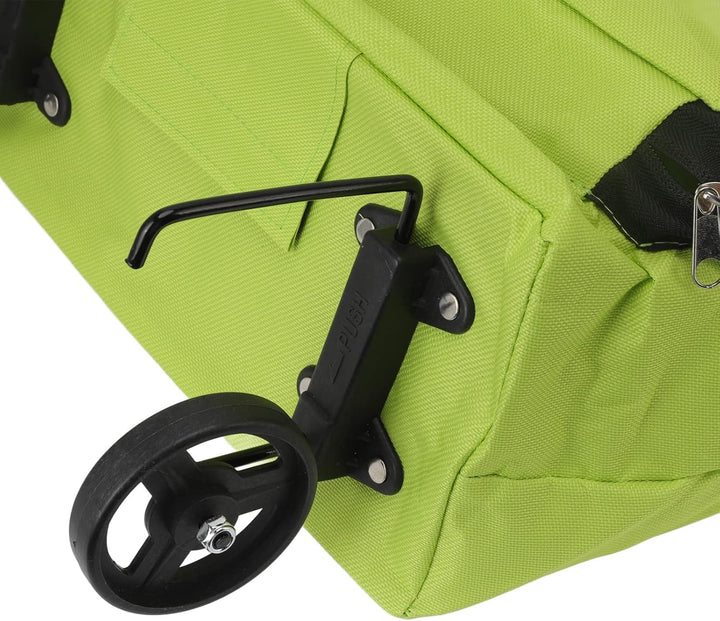 Yosoo Health Gear Klappbarer Einkaufswagen mit Rädern, Faltbare Tasche, wiederverwendbarer Einkaufsb