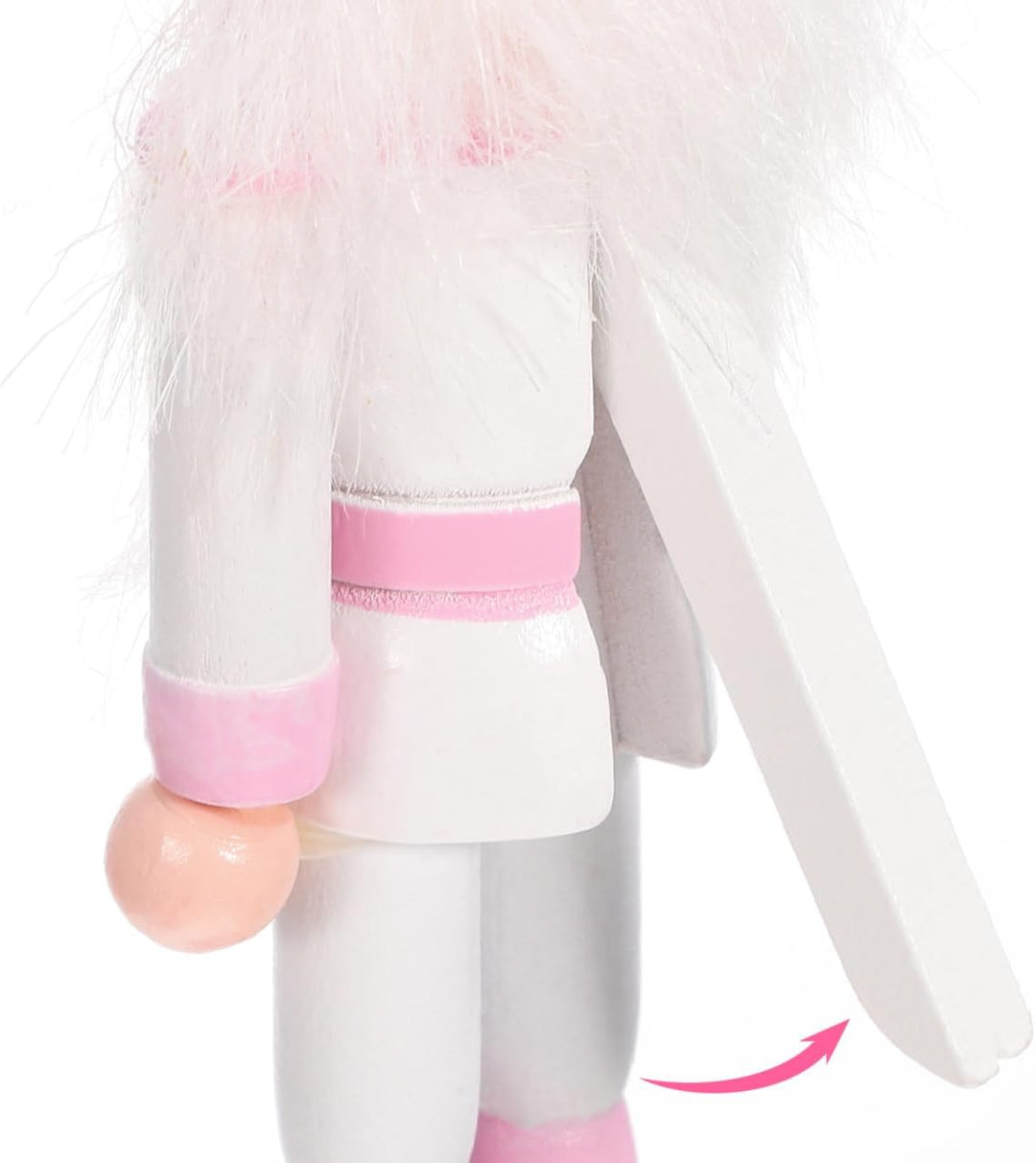Veemoon 5 Stück Kleine Nussknacker-Hängeornamente Weihnachtsbaum-Soldat- Weihnachts-Hängefiguren Nus