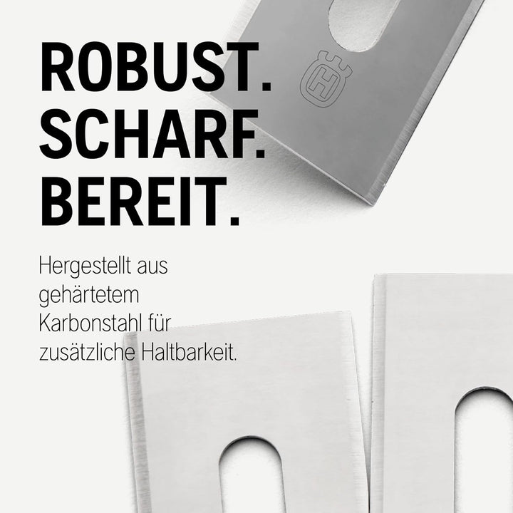 Husqvarna Automower Endurance Klingen | 6 Messer mit Schrauben | Langloch | Länger Haltbare Qualität